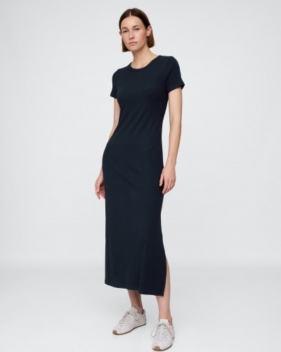 갭 모던 립 티셔츠 맥시원피스